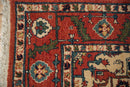 6x9.5 Vintage Indian Heriz Design Carpet