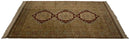 9x12 Vintage Distressed Bulgarian Caucasian Design Carpet
