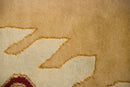 9x12 Vintage Distressed Bulgarian Caucasian Design Carpet