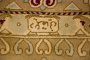 9x12 Vintage Distressed Bulgarian Caucasian Design Carpet
