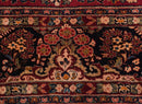 10.5x18.5 Vintage American Sarouk Carpet