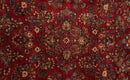 10.5x18.5 Vintage American Sarouk Carpet