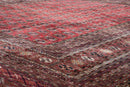 14x15.5 Vintage Fine Bokhara Square Carpet