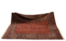 12x12.5 Vintage Fine Bokhara Square Carpet