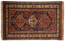 4.5x6.5 Vintage Indian Shiraz Design Rug
