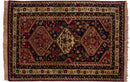 4.5x6.5 Vintage Indian Shiraz Design Rug