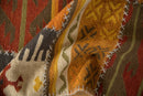 3x11.5 New Patchwork Kilim Rug Runner