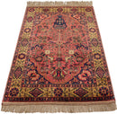 3x5 Vintage Indian Bakhtiari Design Rug