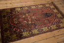3x5.5 Vintage Indian Bakhtiari Design Rug