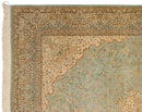 12x14 Vintage Fine Bulgarian Kerman Design Square Carpet