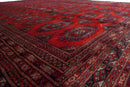 10x14.5 Vintage Fine Pakistani Turkmen Design Carpet
