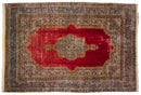 10x14.5 Vintage Fine Cyrus Crown® Kerman Carpet