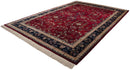 9.5x14 Fine Indian Mohajeran Sarouk Design Carpet