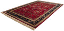 9.5x14 Fine Indian Mohajeran Sarouk Design Carpet