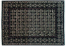 10x14 Vintage Indian Damask Design Carpet
