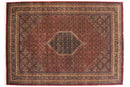9.5x14 Fine Indian Bijar Design Carpet