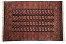 6x9 Vintage Fine Bokhara Carpet