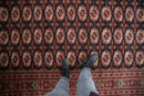 6x9 Vintage Fine Bokhara Carpet