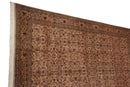 12x17.5 Vintage Pakistani Isfahan Design Carpet