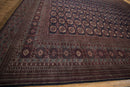 12x12.5 Vintage Fine Bokhara Square Carpet