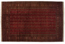 13x19.5 Vintage Fine Bokhara Carpet
