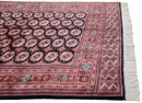 7x8 Vintage Fine Bokhara Square Carpet