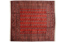 12.5x13 Vintage Fine Bokhara Square Carpet
