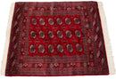 4x4.5 Vintage Fine Bokhara Square Rug