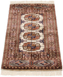 2x3 Vintage Fine Bokhara Rug Mat