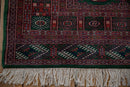 5x5 Vintage Fine Bokhara Square Rug