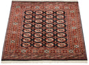 5.5x6 Vintage Fine Bokhara Square Carpet
