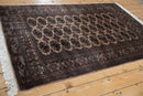 4x6.5 Vintage Fine Bokhara Rug