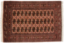 4x6 Vintage Fine Bokhara Rug
