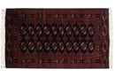 3x5.5 Vintage Fine Bokhara Rug