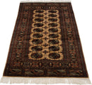 3x5.5 Vintage Fine Bokhara Rug