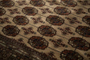 9x12 Vintage Fine Bokhara Carpet