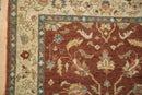 3x5 Vintage Armenian Lilihan Design Rug