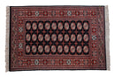 4x6 Vintage Fine Bokhara Rug