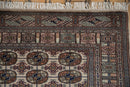 4x6 Vintage Fine Bokhara Rug