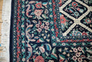9x11.5 Vintage Pakistani Savonnerie Design Carpet