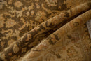 4x6 Vintage Gold Wash Indian Oushak Design Rug
