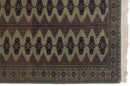 4x6 Vintage Siberian Bokhara Design Rug