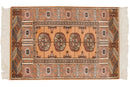 2x3 Vintage Indian Bokhara Design Rug Mat