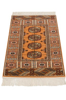 2x3 Vintage Indian Bokhara Design Rug Mat