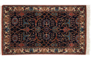 3.5x5.5 Vintage Indian Bijar Design Rug