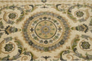 4x6 Vintage Indian Savonnerie Design Rug