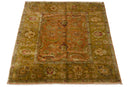 RESERVED 8.5x9.5 Vintage Agra Square Carpet