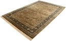 6x9 Vintage Indian Tabriz Design Carpet