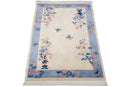 6x9 Vintage Art Deco Carpet