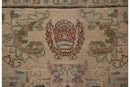 12x17.5 Vintage Tabriz Carpet